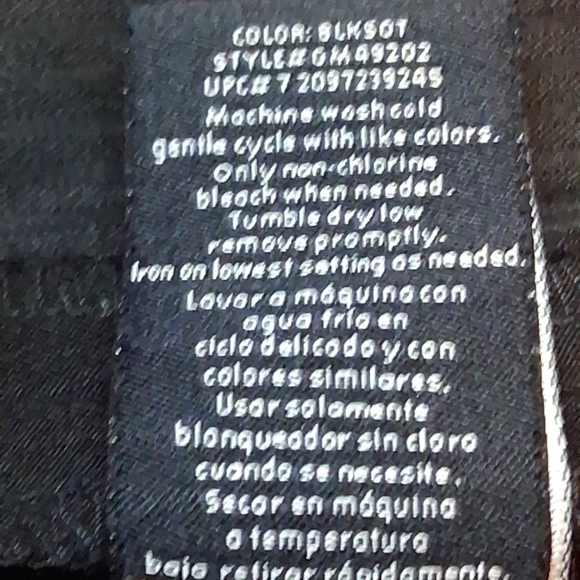 George Classic Black Dress Pants - Picture 9 of 9